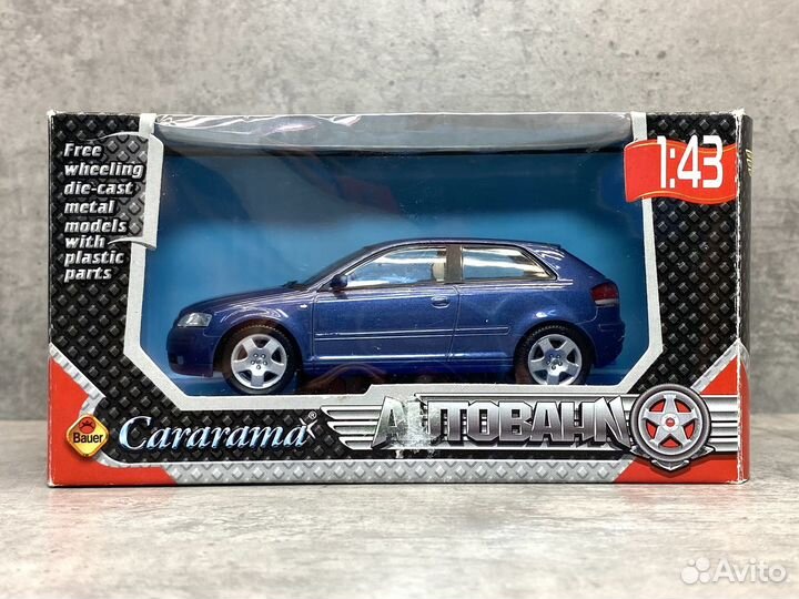 Модель Audi A3 3.2 V6 2010 1:43 Cararama