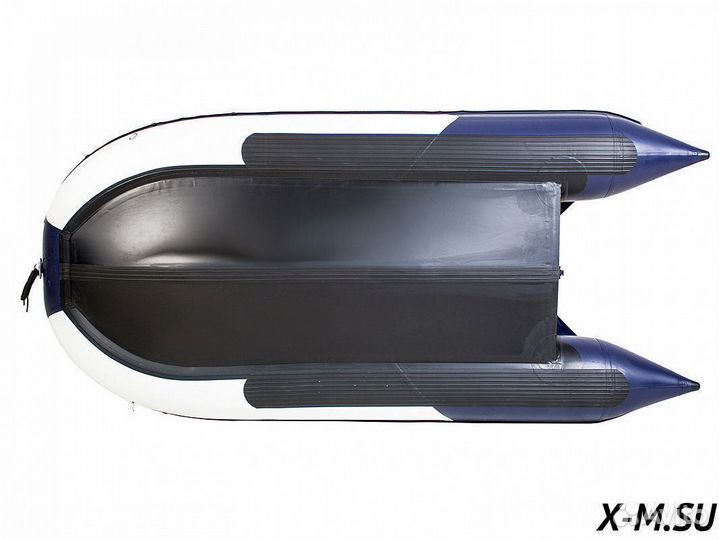 Лодка гладиатор D500AL(белый/синий)