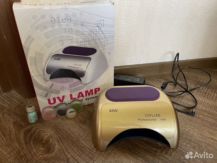 Гибридная ccfl+LED лампа 48w Professional Nail