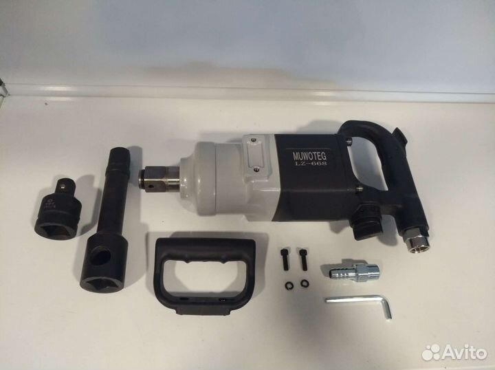 Гайковёрт пневматический LZ-668 удлинитель+переход