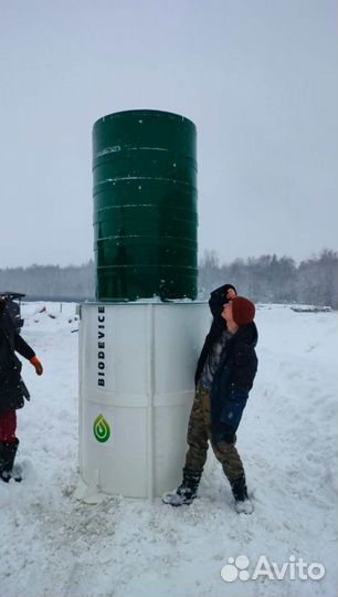 Септик для частного дома. Установка под ключ Биодевайс