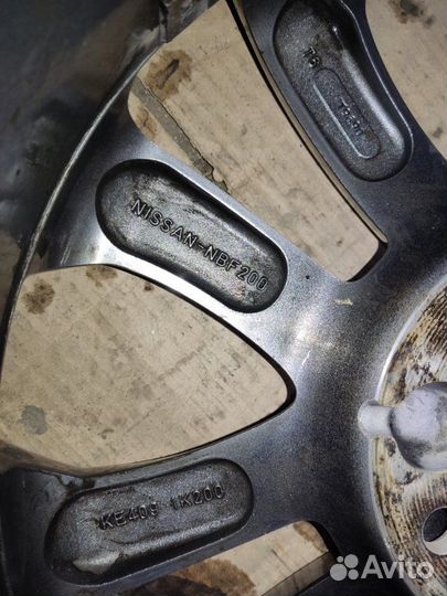 Диск колесный литой R17 Nissan Juke 2010