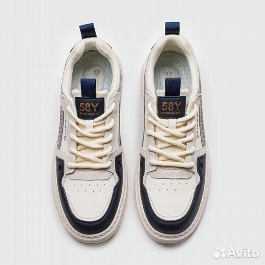 Ecco 58Y Blue / White