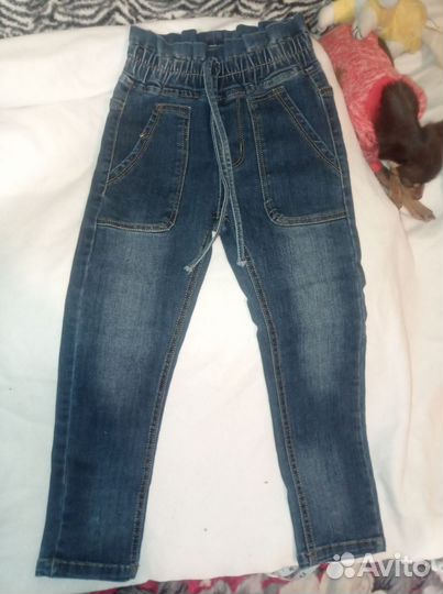 Джинсы для девочки новые