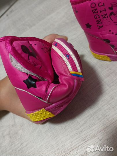 Ботинки дутики детские