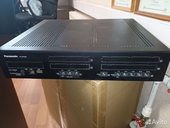 Атс Panasonic NS500+DSP64 Все лицензии открыты