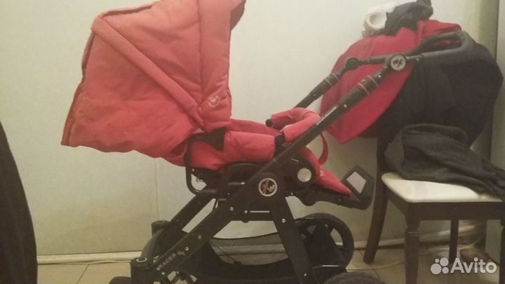 Коляска 2 в 1 Hartan Racer GT 2018г зима/лето