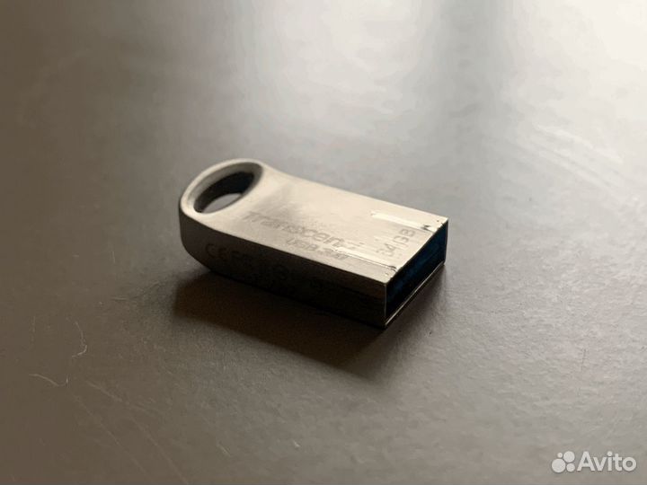 Флэшка Transcend JetFlash 710S (Серебро)