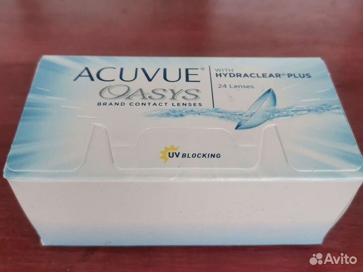 Линзы контактные acuvue oasys двухнедельные