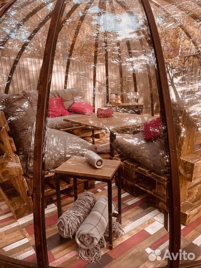 Аренда теплой беседки