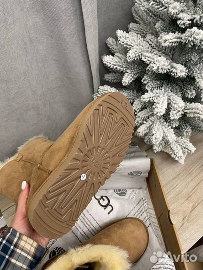 Угги Ugg Bailey Button II Chestnut