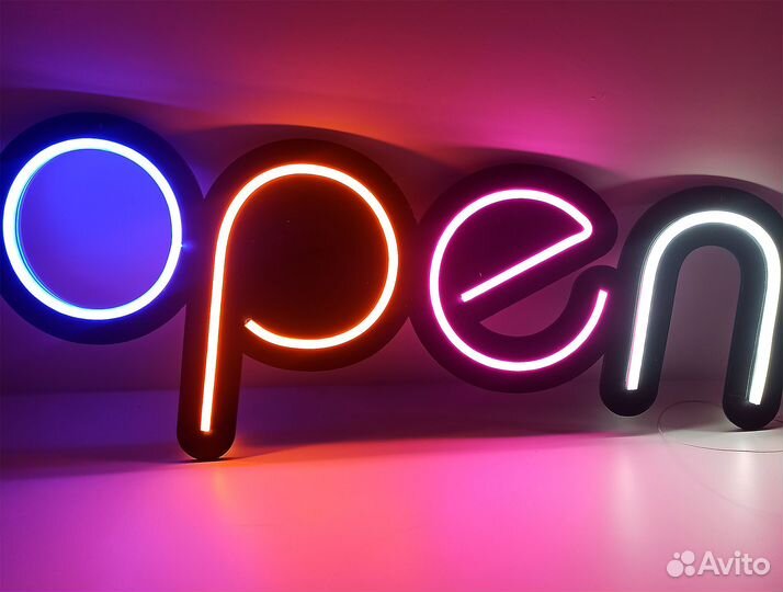 Неоновая вывеска / Вывеска из гибкого неона