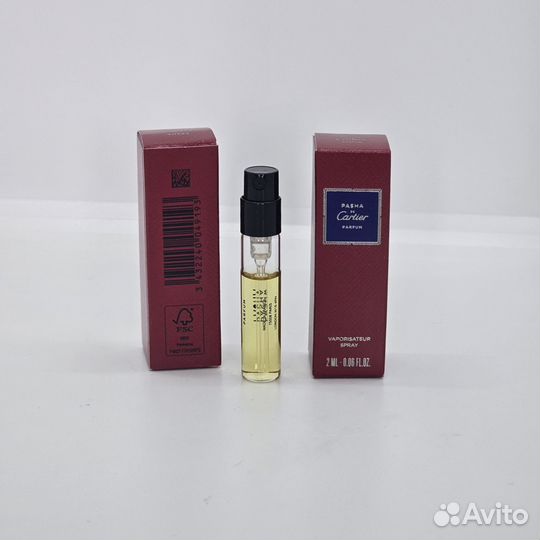 Cartier pasha 2 ml пробник