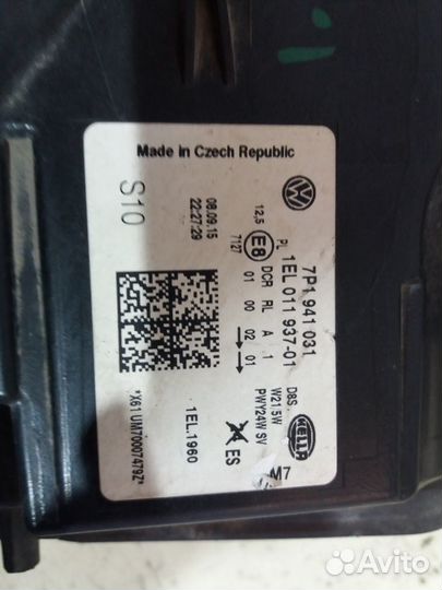 Volkswagen Touareg 15- Фара Левая 19300