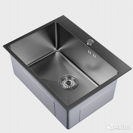 Мойка из нержавейки 3мм. (60*45)