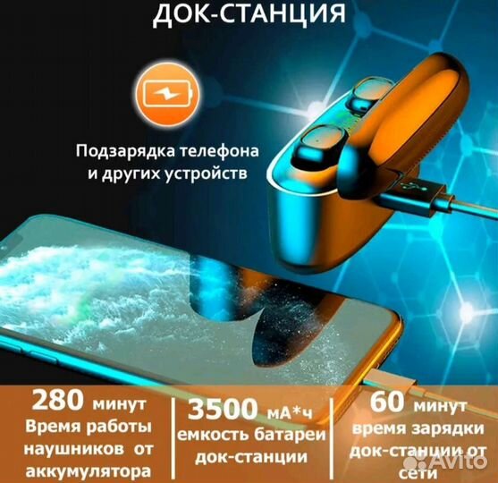 Безпроводные наушники TWS F9-5