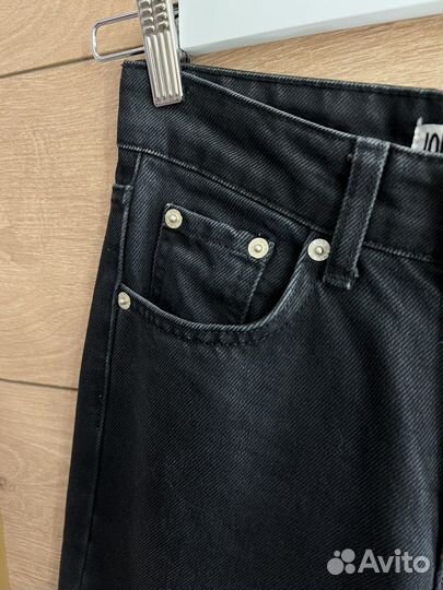 Джинсы мом женские черные размер s