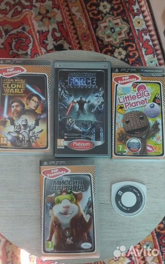 Диски на psp sony