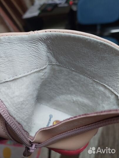 Ботинки на девочку 23 размер