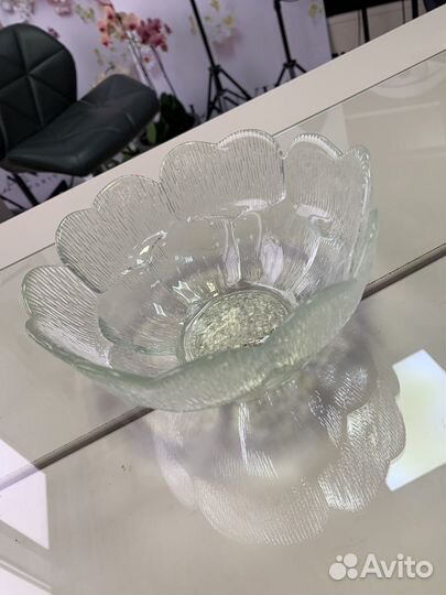 Посуда СССР хрусталь, цветное стекло, винтаж вазы