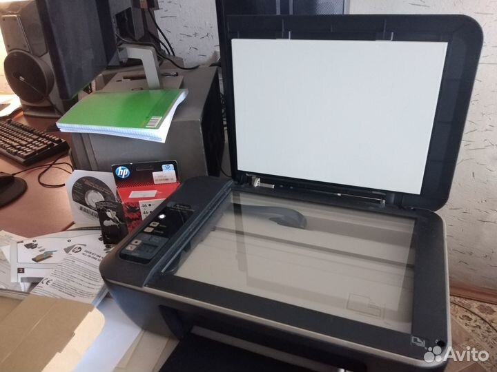 Мфу, Принтер струйный, HP DeskJet 2520hc (Торг.)