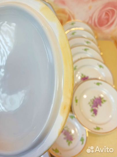 Столовый сервиз сирень дулево 28 предметов