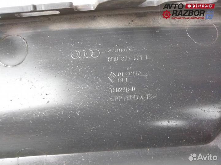 Юбка заднего бампера Audi A4 (B7) 2005-2007