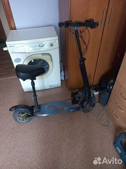 Электросамокат с сиденьем взрослый