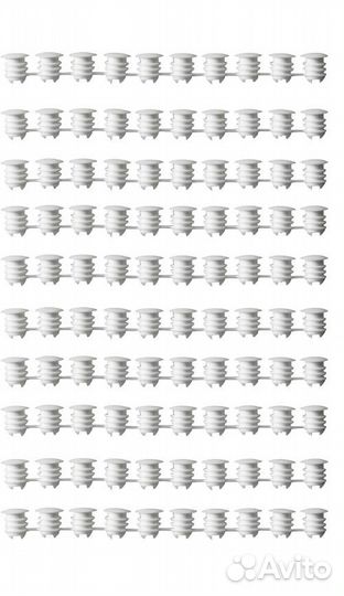 5 упак. Заглушки Variera белые IKEA