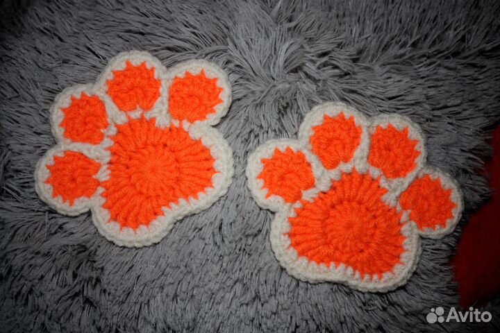 Подставки под кружку (лапка кота, котолапка)