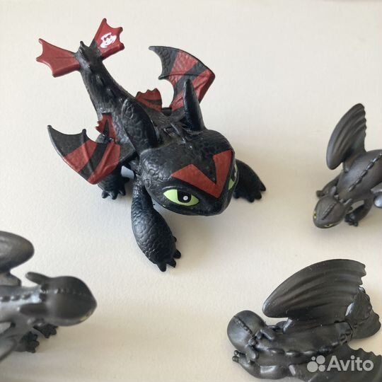 Фигурки Как приручить дракона Кунг-фу панда Киндер