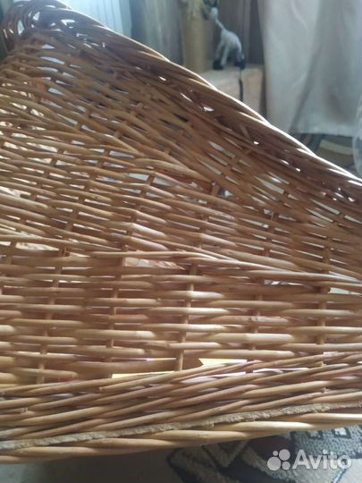 Корзина плетёная для животных