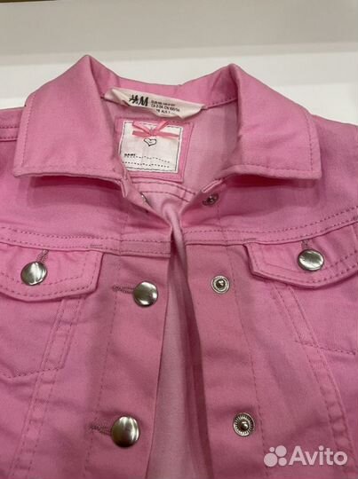 Джинсовая куртка H&M для девочки