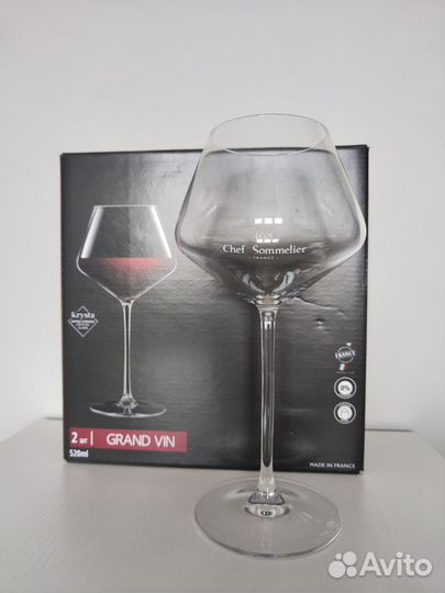 Бокалы для вина и игристого Cheh&Sommelier