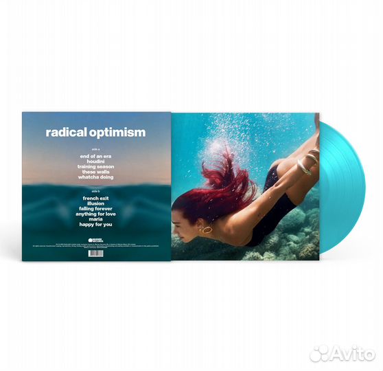 Винил Dua Lipa – Radical Optimism (blue)