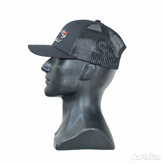 61923 Бейсболка Koi с сеткой черный