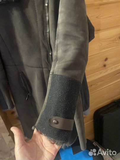 Дубленка натуральная женская 46 48 размер