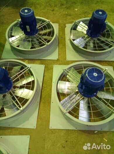 Осевые вентиляторы