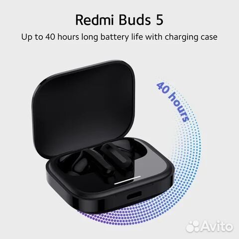 Наушники беспроводные Xiaomi Redmi Buds 5 Black