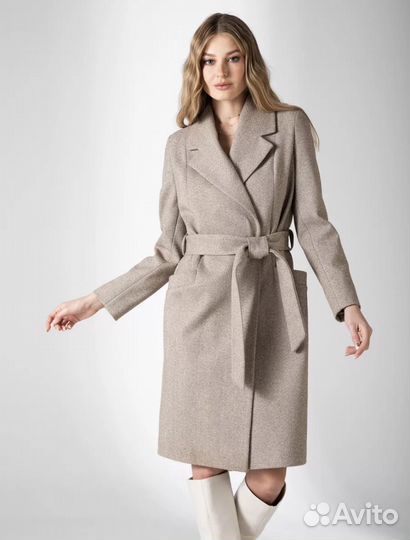 Пальто женское осень весна 42