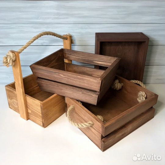 Ящик деревянный