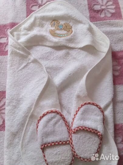 Детское одеяло, полотенце с капюшоном