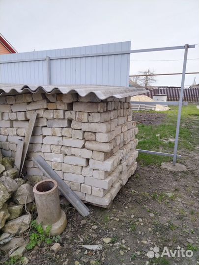 Кирпич силикатный бу