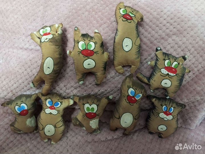 Кофейные котики, зайцы, совушки