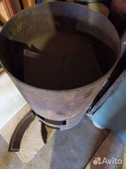 Печь на дровах