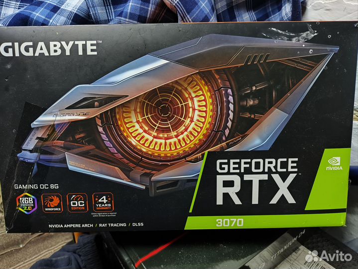 Видеокарта rtx 3070