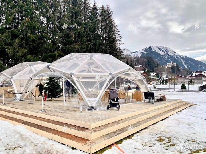 Деревянный шатер Wood от производителя