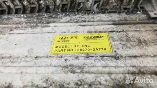 Радиатор интеркуллера KIA CEE'D 2 (JD) (4NT08KC01)