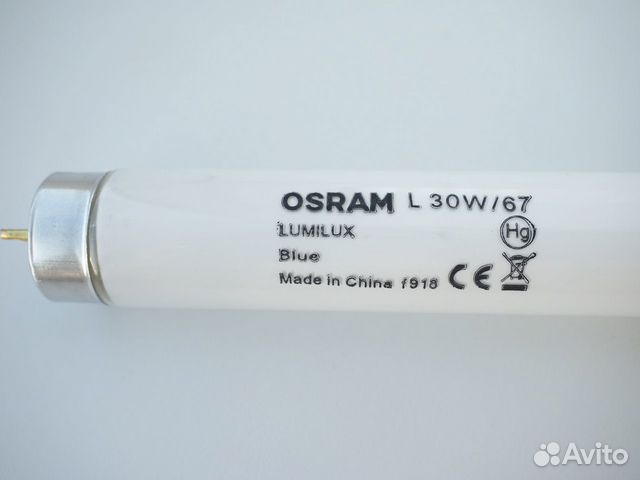 Лампа люминесцентная osram L30 W/67 Blue