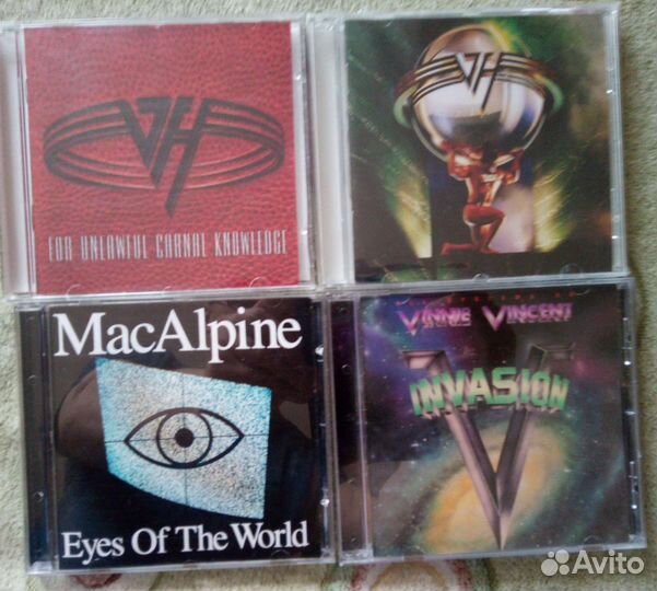 Музыкальные cd диски фирменный